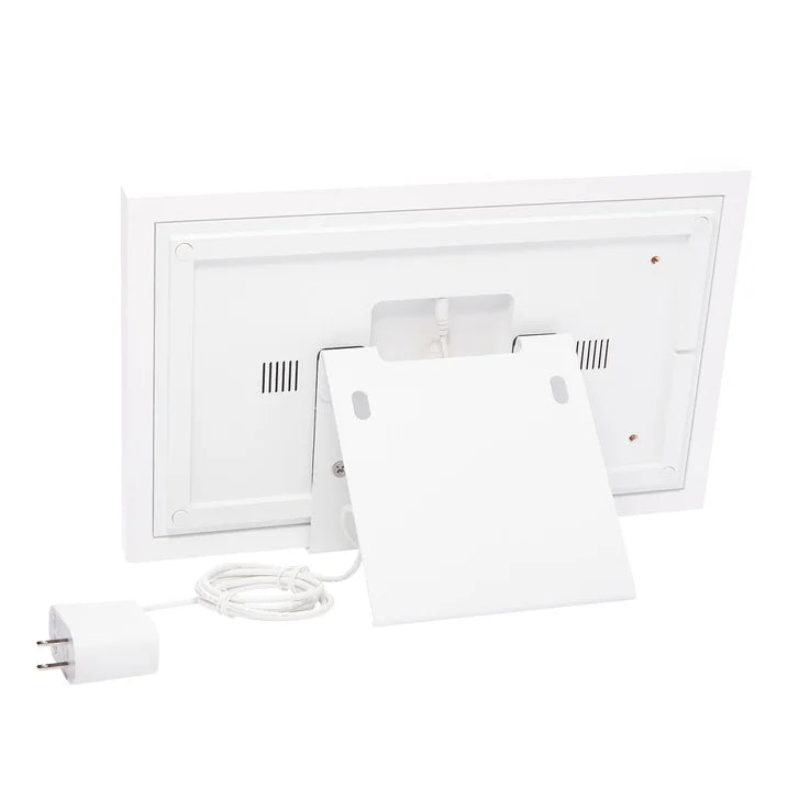 Skylight 15 in. White Smart Touchscreen Calendar and Organizer
