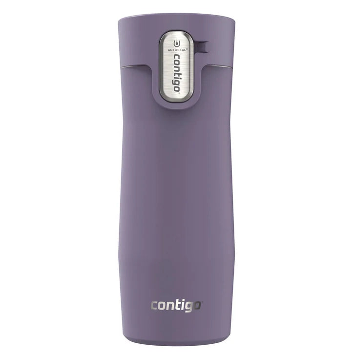 Contigo West Loop 473 mL (16 oz) Stainless Steel Travel Mug, 2-pack