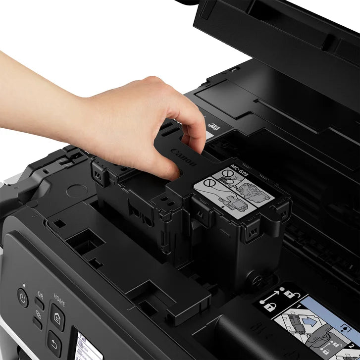 Canon MAXIFY GX3020 Wireless MegaTank Printer with Extra Black Ink and 2 x 50-Sheet Photo Paper