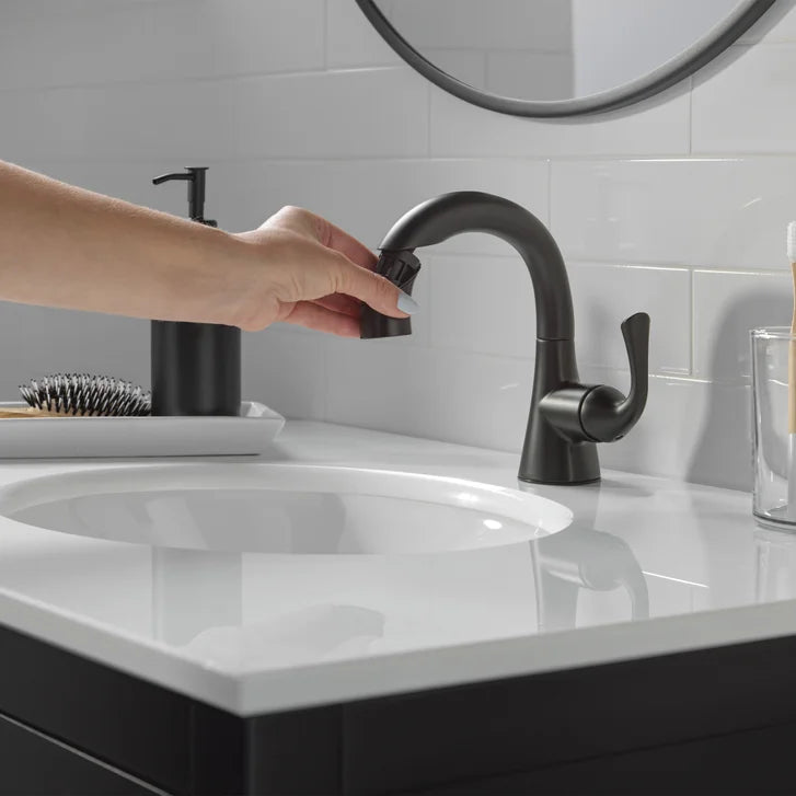 Delta Lampard Single Handle Pull-down Bathroom Faucet