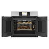 Café 30 in. 5.0 cu. ft. Electric French-Door Single Wall Oven with True European Convection