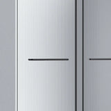 Appollo Geneva 60 in. Alcove Shower Kit in Matte Black