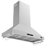 Forno Venezia 48 In. Wall Mounted Range Hood, 917 CFM