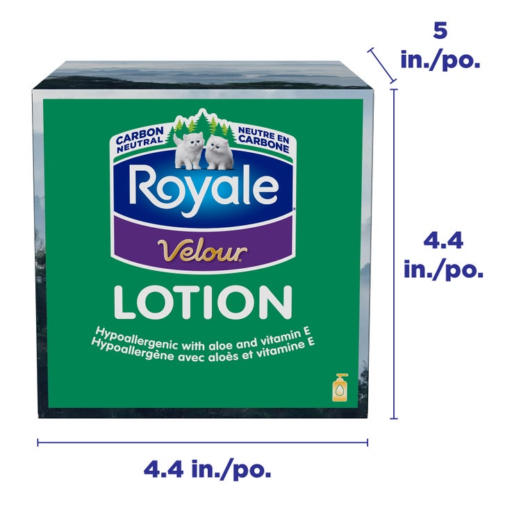 Royale Velour Lotion Facial Tissues, 24 Cube Boxes, 54 Sheets Per Box