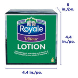 Royale Velour Lotion Facial Tissues, 24 Cube Boxes, 54 Sheets Per Box