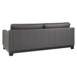 Omni Top-grain Leather Sofa, Loveseat, and Chair
