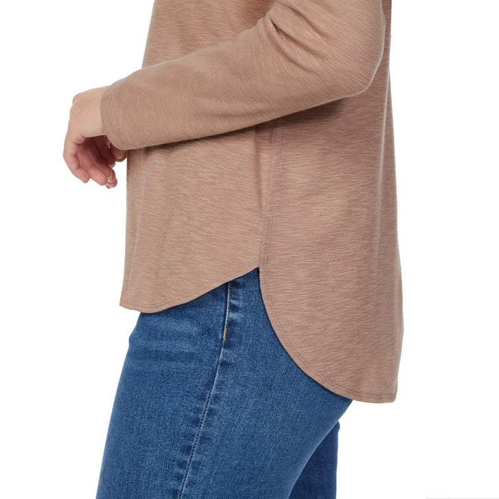 Kirkland Signature Women's Long Sleeve Slub Tee