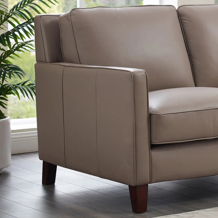 Prospera Home West Park Top-grain Leather Sofa