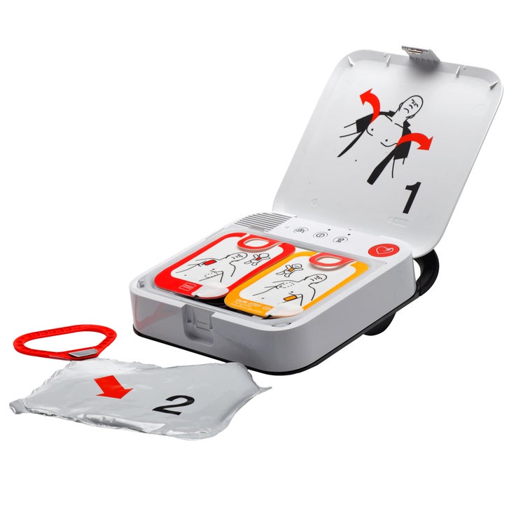 Lifepak CR2 Semi-Automatic AED for Adults and Children, Billingual