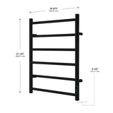 AGUA Canada Georgia 6 Bar Towel Warmer