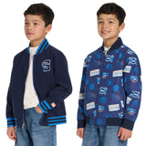Scotch & Soda Kids' Reversible Bomber Jacket
