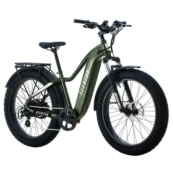 Aventon Aventure V2.5 Step Over Fat Tire E Bike, 97 km Max Range
