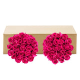 Roses, 48 Stems - Dark Pink