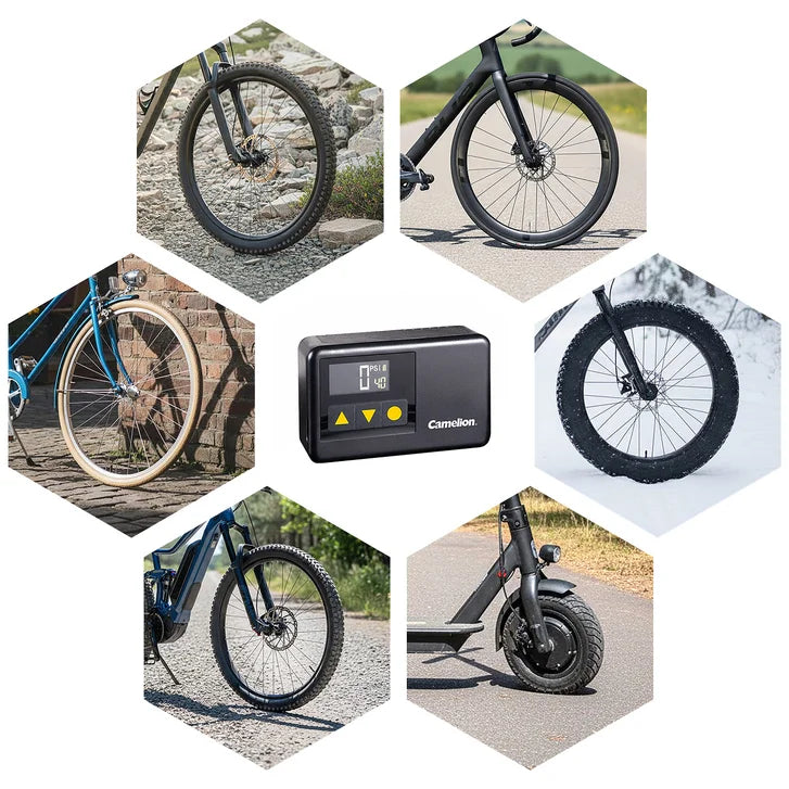 Camelion Rechargeable Bicycle Air Compressor