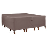Classic Accessories Delridge Square Patio Dining Set Cover