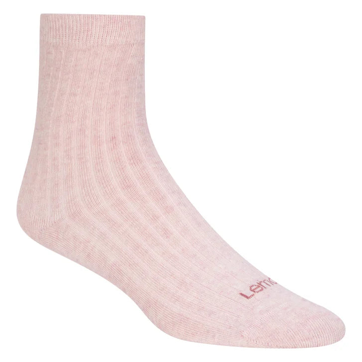 Lemon Casual Ribbed Low Crew Socks, 10-pack