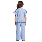 Andy & Evan Girls Textured Knit 2-piece Set