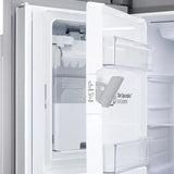 LG 36 in. 24 cu ft. Stainless Steel French Door Counter-Depth Refrigerator with Zero Clearance Hinges and Dual Ice Maker