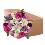 Passionate Blooms Bouquet with Vase