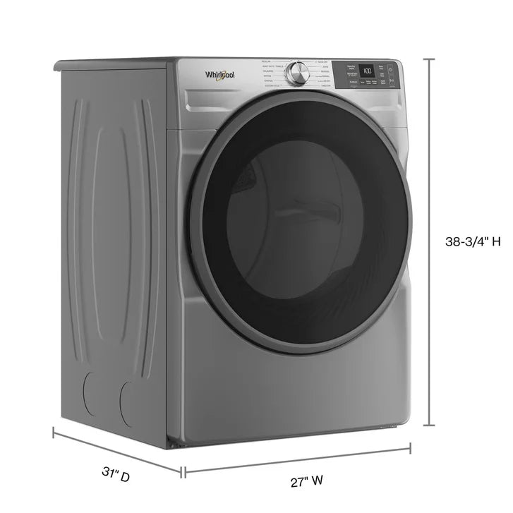 Whirlpool 7.4 cu ft. Electric Dryer with Wrinkle Shield Option