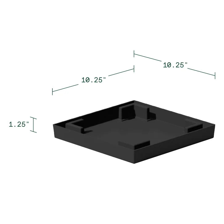 Veradek 30" Tall Square Planter, 2-pack