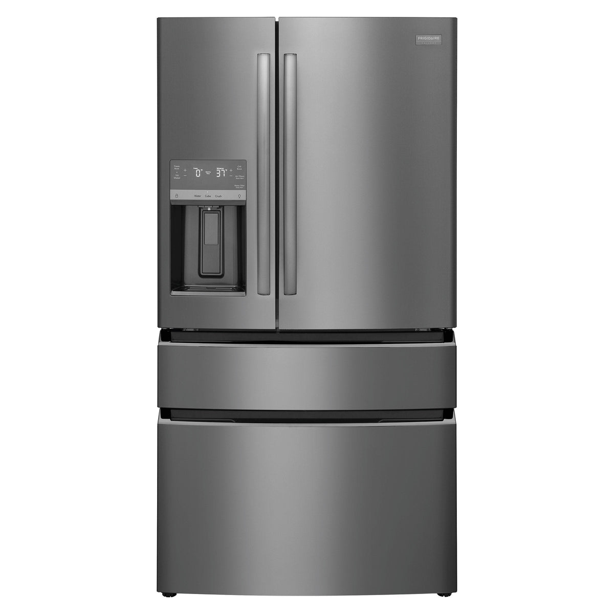 Frigidaire Gallery 36 in 21.5 cu ft. Counter-Depth French Door Refrigerator with Auto-Close Doors