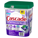 Cascade Platinum Plus ActionPacs, 81-count
