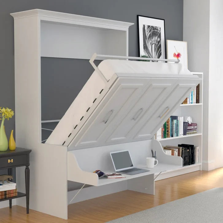 Bed & Room Porter Double Wall Bed with Desk