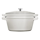 STAUB Stackable Cast Iron Dutch Oven Set, Small, 3-piece