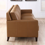 Prospera Home West Park Top-grain Leather Sofa and Loveseat