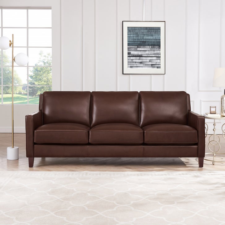 Prospera Home West Park Top Grain Leather Sofa, Loveseat and Chair