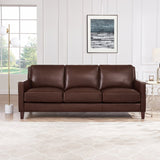 Prospera Home West Park Top Grain Leather Sofa, Loveseat and Chair
