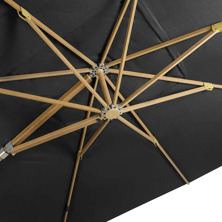 Sirio 4 m x 4 m (13.1 ft. x 13.1 ft.) Commercial Cantilever Umbrella