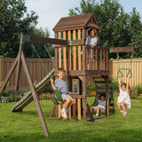 KidKraft Loop Lodge Swing Set