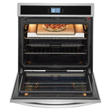 Frigidaire Gallery 30 in. 5.3 cu ft. Stainless Steel Electric Single Wall Oven with Stone-Baked Pizza Mode