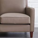 Prospera Home West Park Top Grain Leather Sofa, Loveseat and Chair