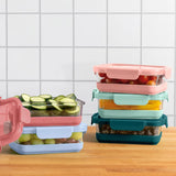 Ello Duraglass Refresh Glass Meal Prep Container Set, 10-piece