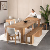 Transformer Table with Bench and 6 Chairs