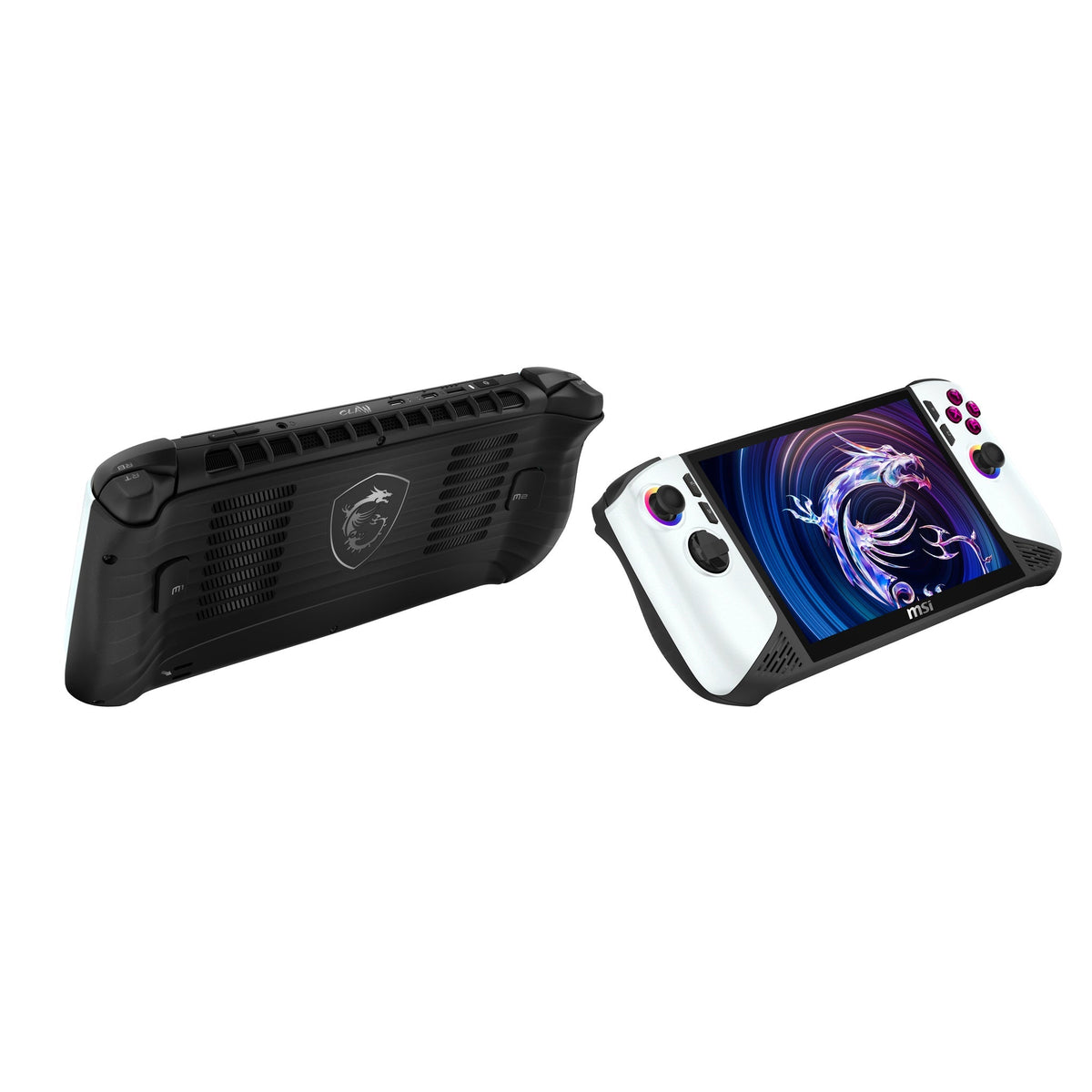 MSI CLAW 8 AI+ A2VM Polar Tempest Edition 8-in Touchscreen Handheld Gaming Computer, Intel Core Ultra 7 258V – 32GB RAM, 1TB SSD, Intel Arc