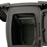 Cast Iron Wood Stove with Dual Side Tables