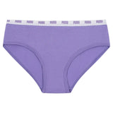 Puma Girls' Cotton Blend Bikini Underwear, 11-Pack