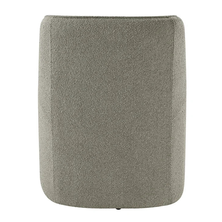Aiden & Ivy Fabric Dining Chair with Castors