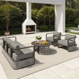 Tribeca 4-piece Patio Conversation Set