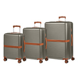Champs - Vintage II, 3-piece Hardside Expandable Spinner Luggage Set