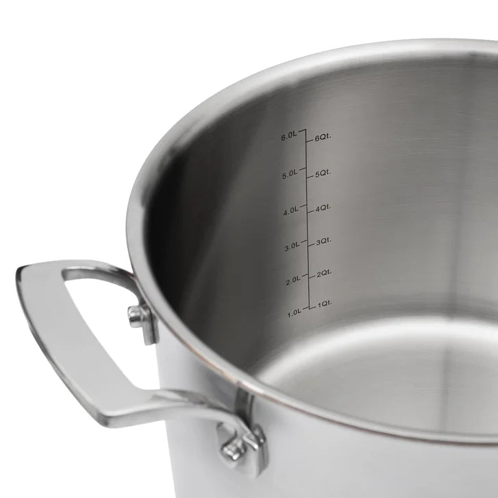 Kirkland Signature 5-ply Clad Stainless Cookware Set, 10-pieces