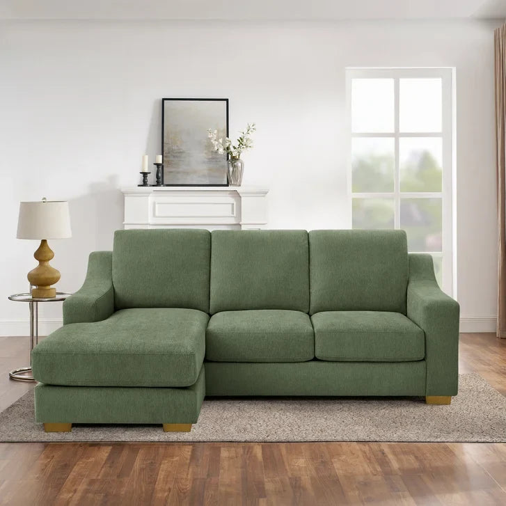 Thomasville Dillard 2-piece Fabric Sofa with Reversible Chaise