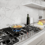 Bosch 800 Series 30 in. Stainless Steel Gas 5 Burner Cooktop with Cast Iron Grates