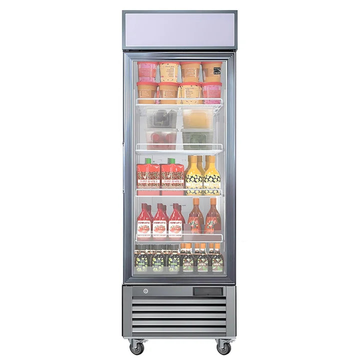 Kenmore PRO 27 in. 23 cu ft. Commercial Convertible Freezer or Refrigerator with Glass Door Merchandiser