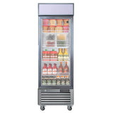 Kenmore PRO 27 in. 23 cu ft. Commercial Convertible Freezer or Refrigerator with Glass Door Merchandiser