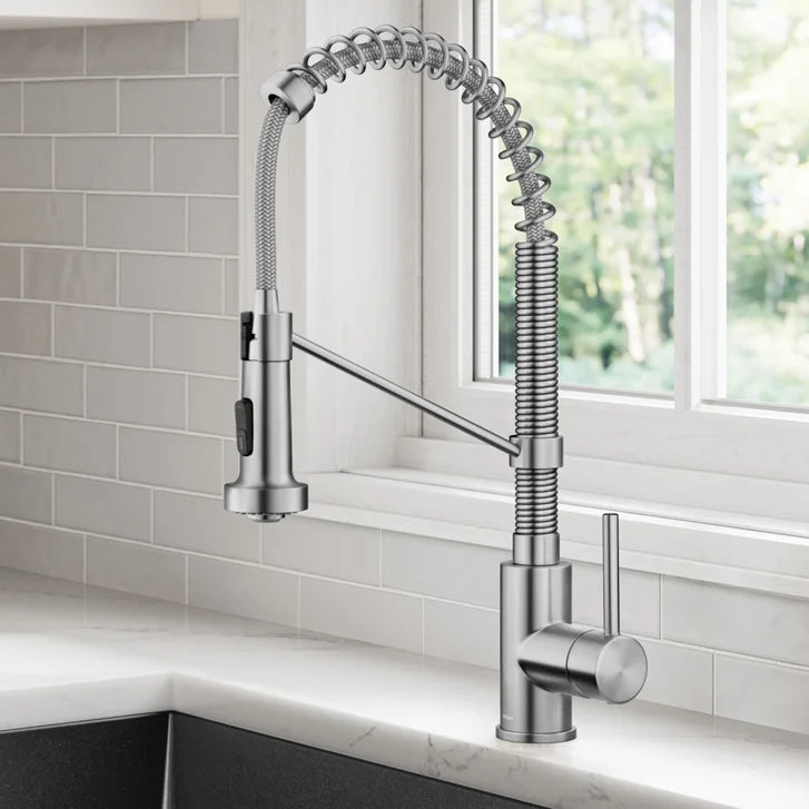 KRAUS 30 in. Undermount Kitchen Sink with Faucet and Accessories